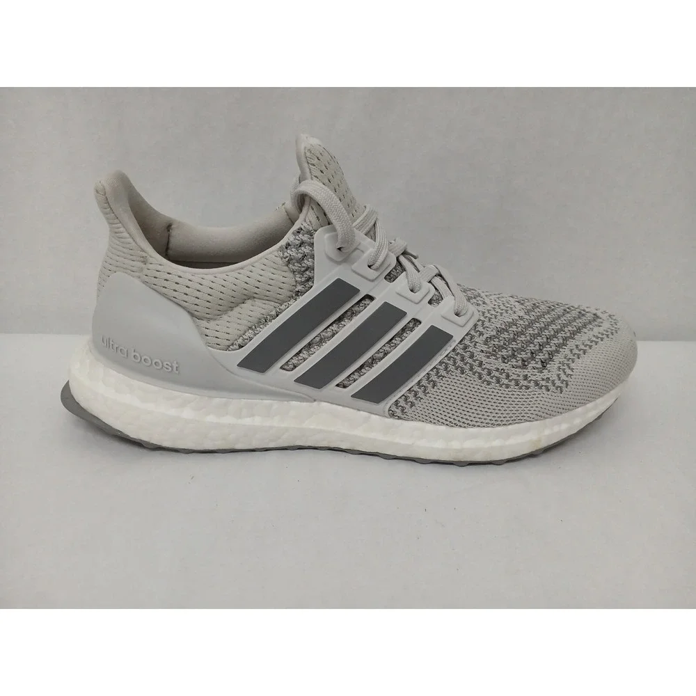 Adidas Women's Ultraboost 1.0 Running Shoes HQ4205 Double Gray‎ White Sz 8
